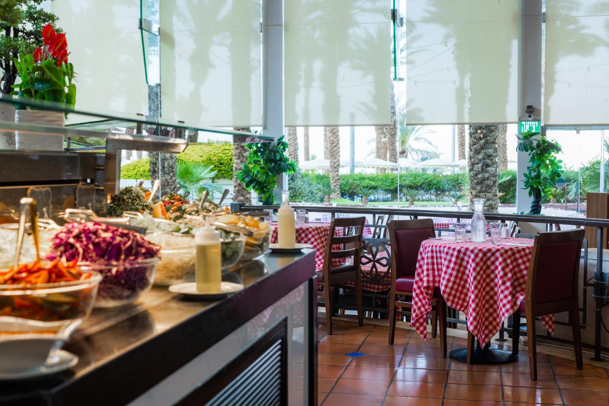 David Dead Sea Resort & Spa Én-Bokek Kültér fotó Restaurant